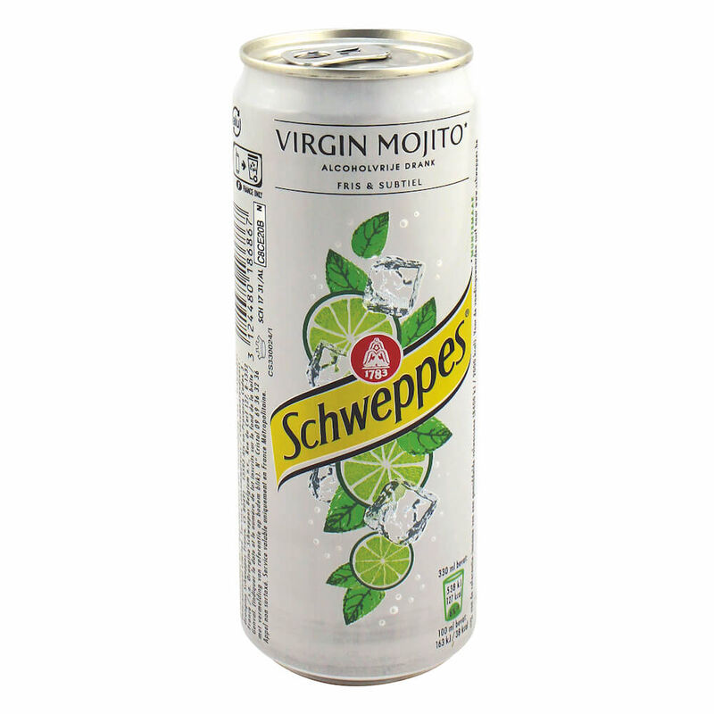 Schweppes Mojito 24x33cl Blik › Tonic › Frisdrank › Drinkcenter Oud ...